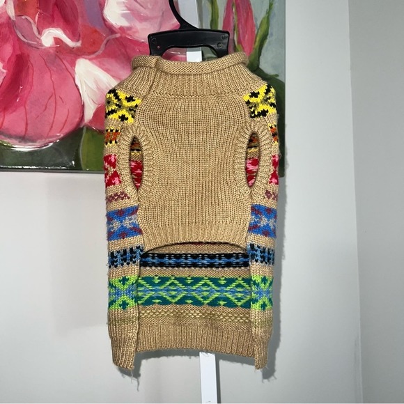 Aztec Pet Sweater Size S or M by Fab Dog Dog Label - Picture 2 of 16